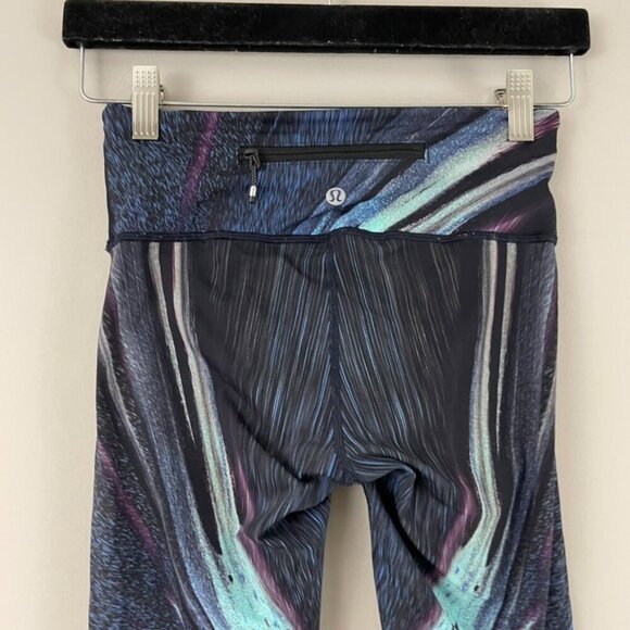 Lululemon Speed Wunder Tight Nulux Electrobeam Multi Leggings Size 4 - Picture 8 of 8